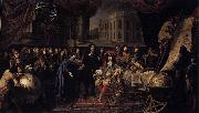 Henri Testelin, Colbert Presenting the Members of the Royal Academy of Sciences to Louis XIV in 1667